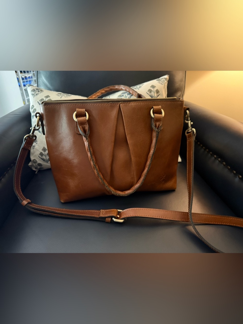 Patricia Nash Zora crossbody leather purse